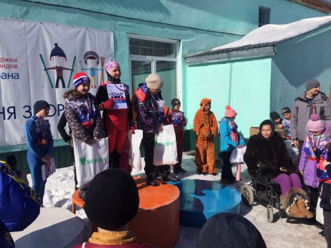 В Томской области прошли завершающие соревнования в рамках II Всероссийская гонки для детей «Лыжня здоровья ».