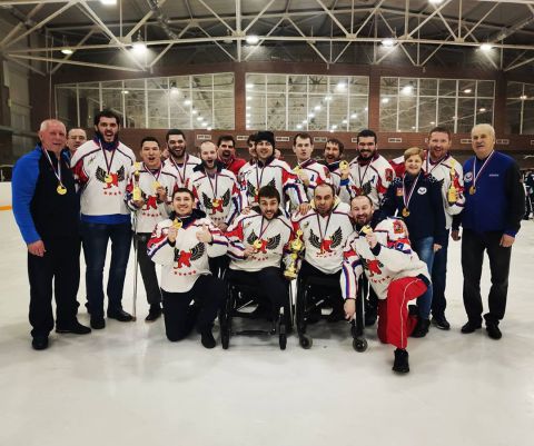Чемпионом России по следж-хоккею стал подмосковный клуб «Феникс»