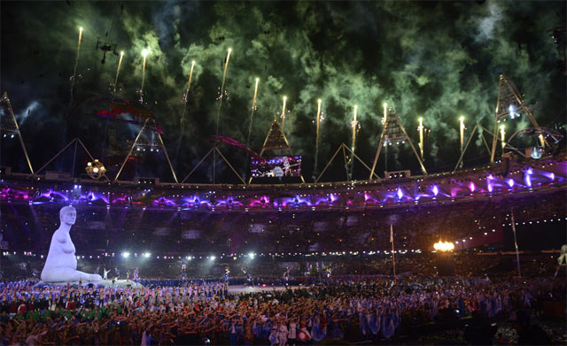 На стадионе в Стратфорде прошла церемония открытия XIV летней лондонской Паралимпиады