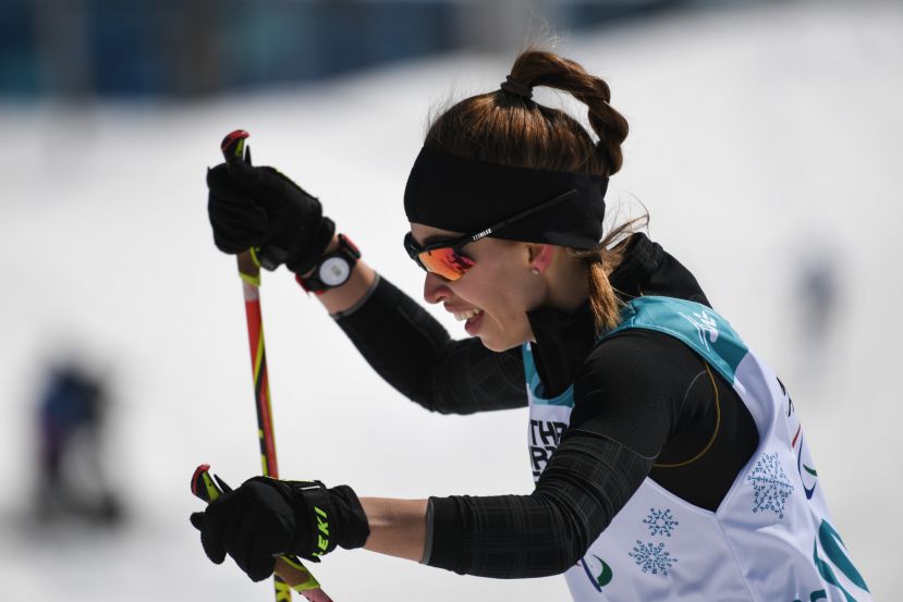 Лысова завоевала шестое золото Паралимпиад после победы в биатлоне