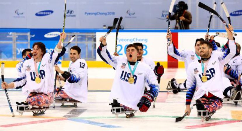Сборная США выиграла золото Паралимпийских игр 2018 в следж-хоккее